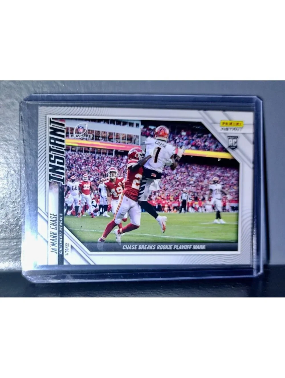 Ja'Marr Chase NFL Panini Playoffs #197 Card 1 of 995